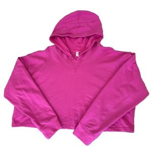 Lululemon Hoodie Size 20 2X 2XL All Yours Cropped Sweatshirt Sonic Pink Sweater